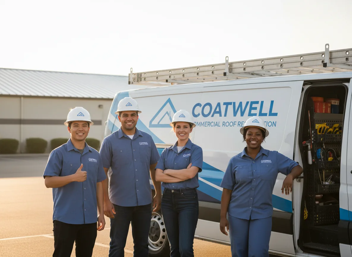 Commercial roof coating company in Herron, MI